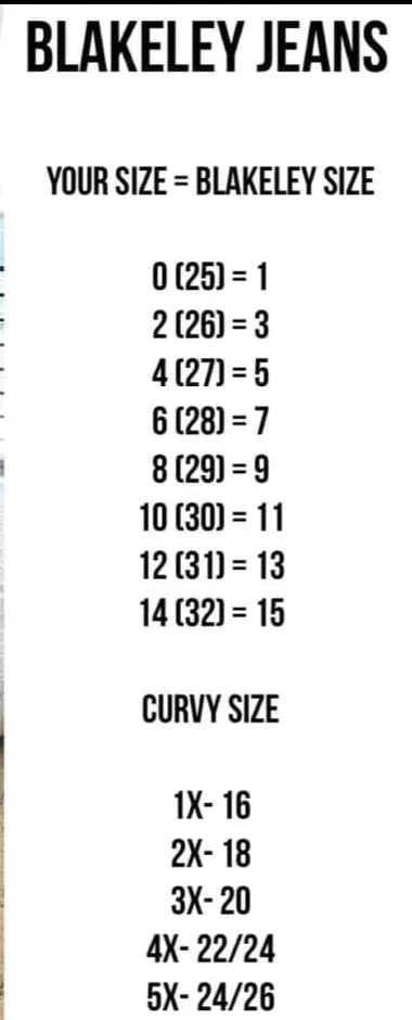 Hazel Blues® | PREORDER: Romi Tummy Control Denim 32" (Regular) Inseam