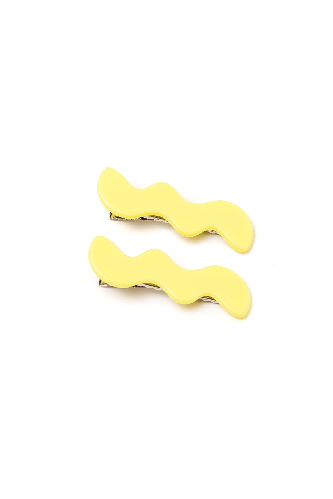 Hazel Blues® | Wavy Clip Set in Yellow