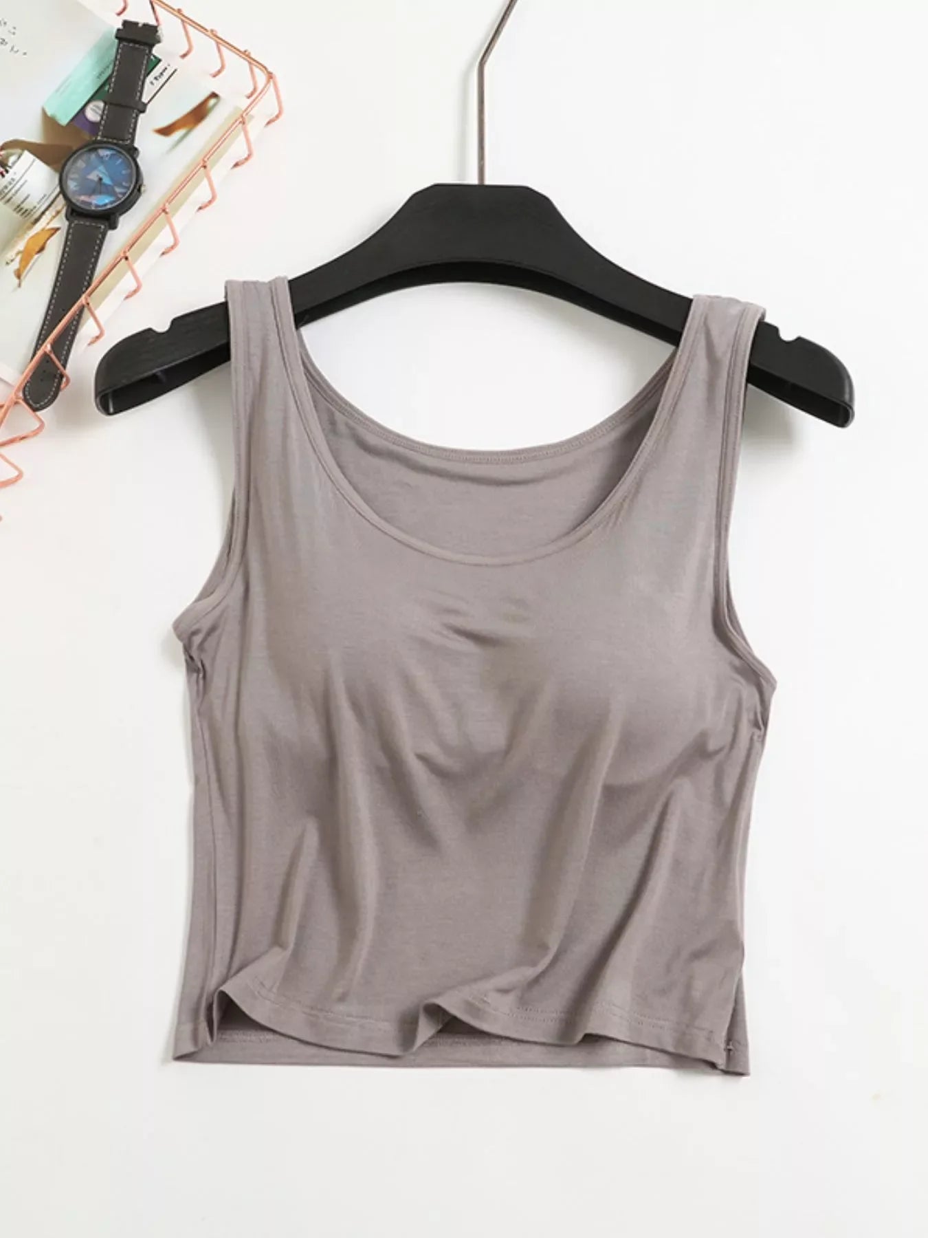 Hazel Blues® | Seamless Modal Padded Tank