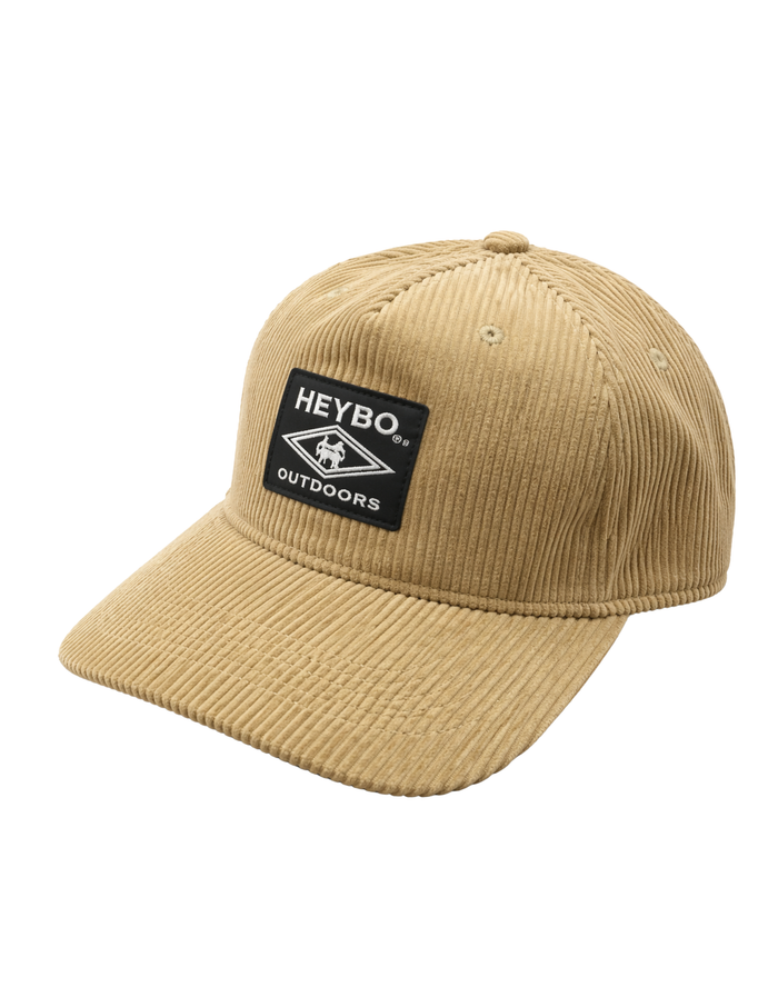 Felt Patch Corduroy Hat