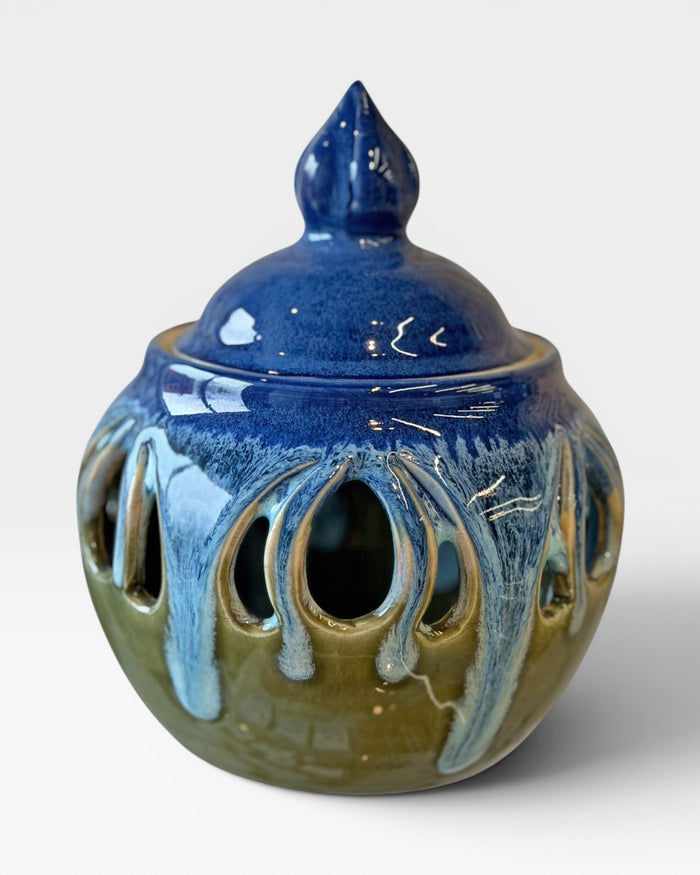Garlic Keeper - blue / green