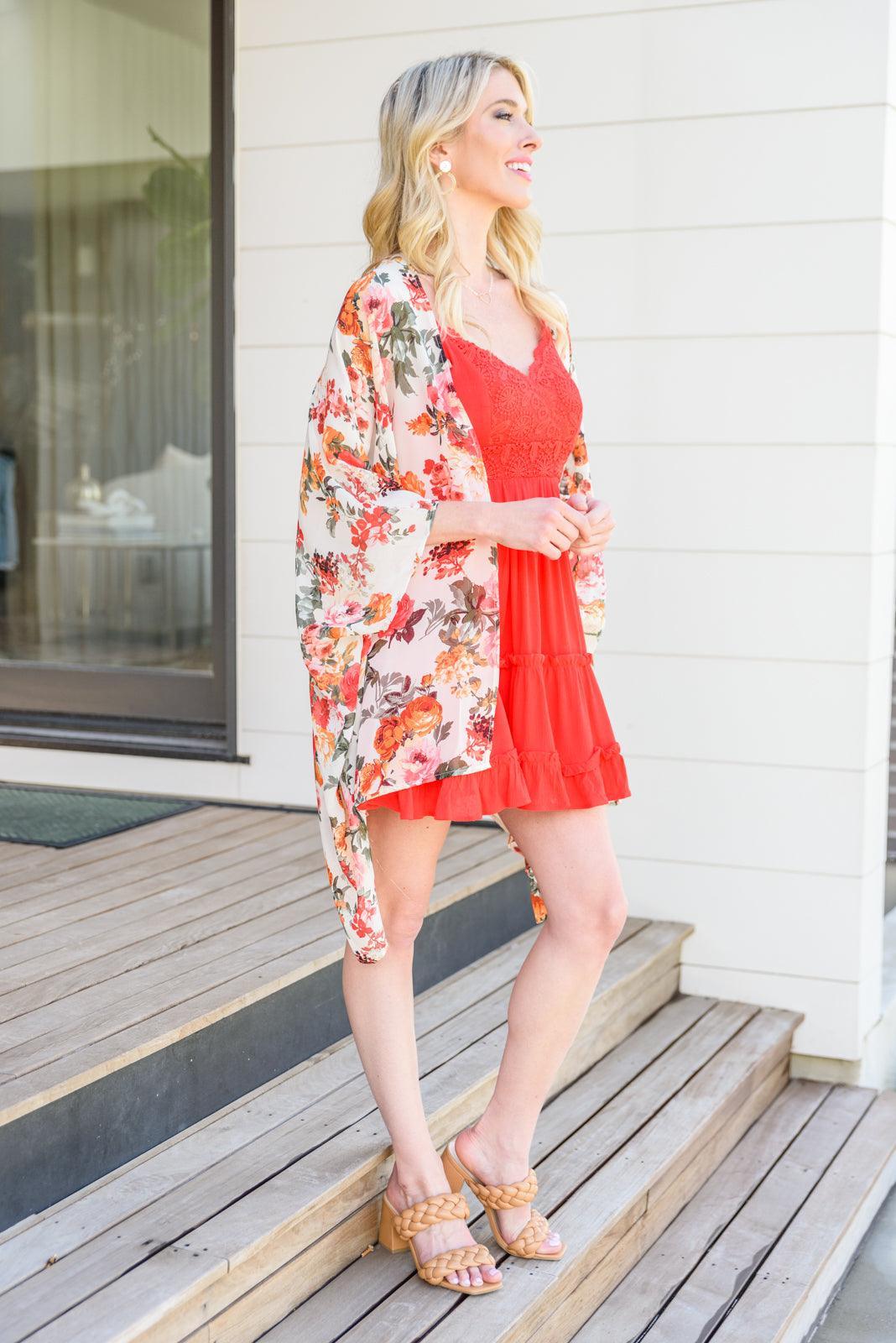 Hazel Blues® | Got The Glow Dress In Red