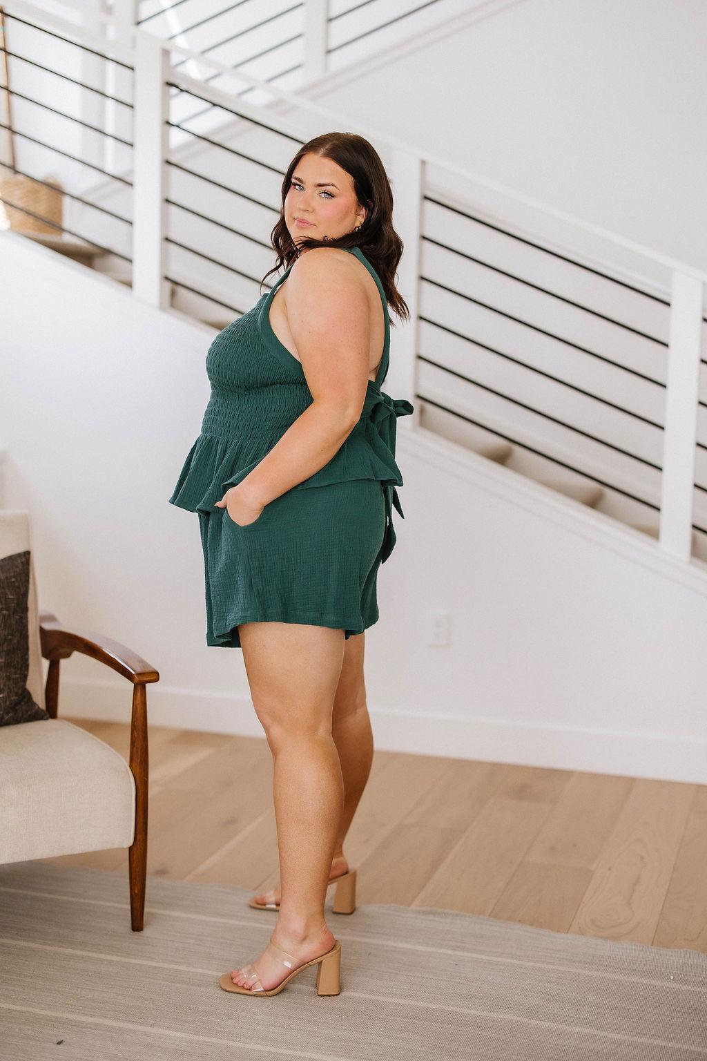 Hazel Blues® | So Exceptional Smocked Tank