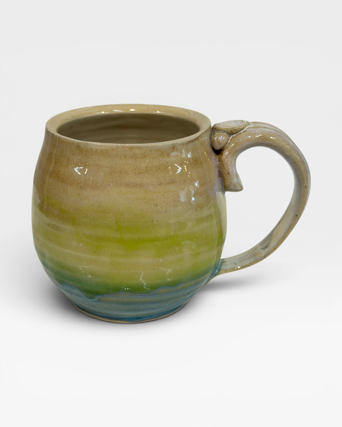 Mug - texture turquoise