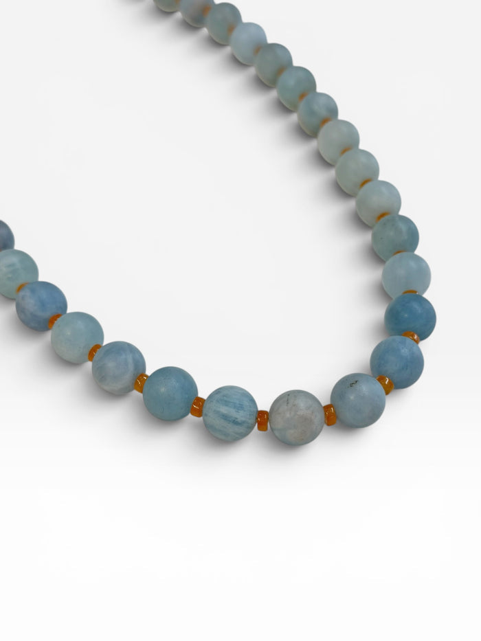 Necklace - Angelite & Aventurine