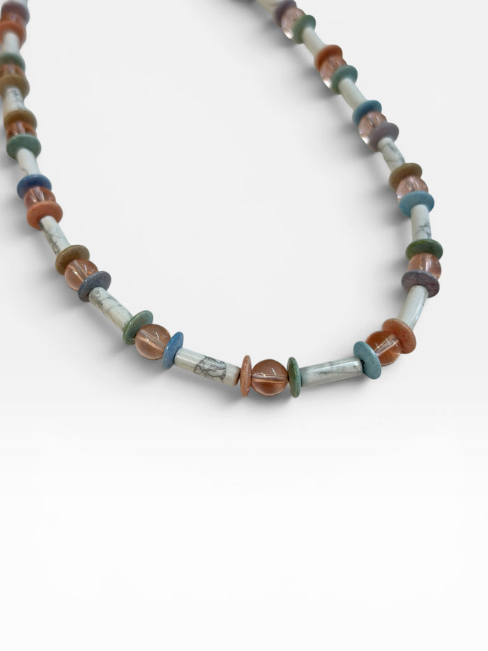 Necklace - Howlite & Jasper