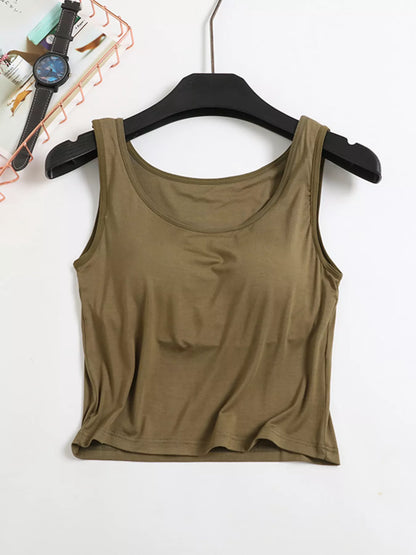 Hazel Blues® |  Seamless Modal Padded Tank