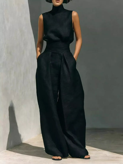 Hazel Blues® |  Easy Does It Pants | Wide Leg Pants