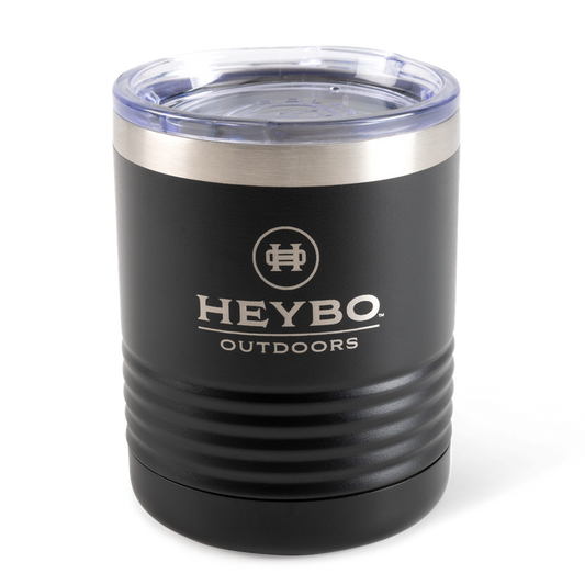 12 oz Lowball Tumbler: Black