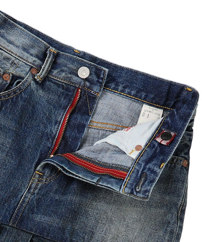 12oz HOME MADE Denim Remake Skirt(LADIES)