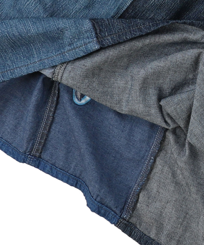 12oz HOME MADE Denim Remake Skirt(LADIES)