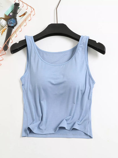 Hazel Blues® |  Seamless Modal Padded Tank