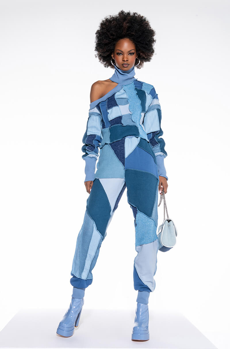 2 CATCH FEELINGS PATCHWORK JOGGER