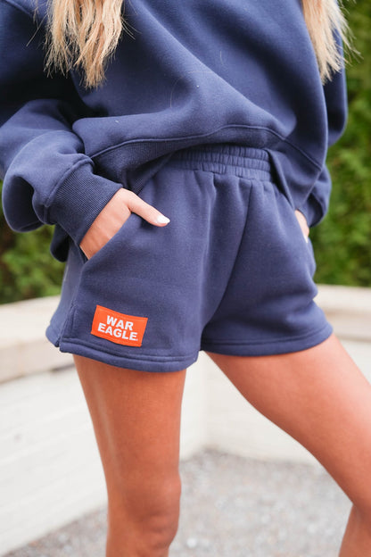 War Eagle Patch Shorts