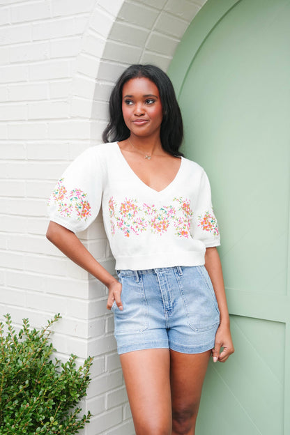 Spring Fling Sweater