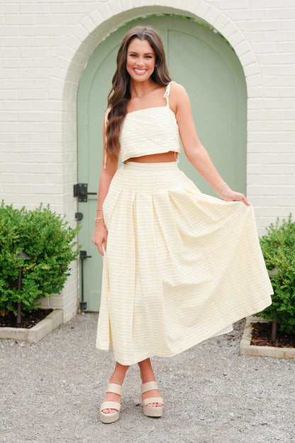 Classic Yellow Skirt