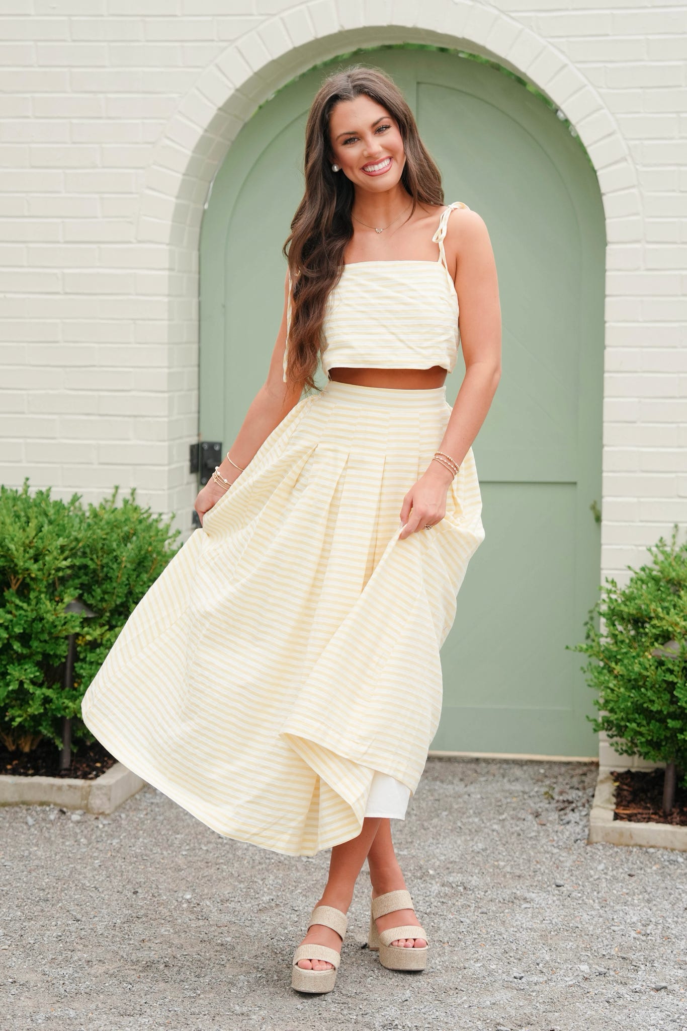 Classic Yellow Skirt