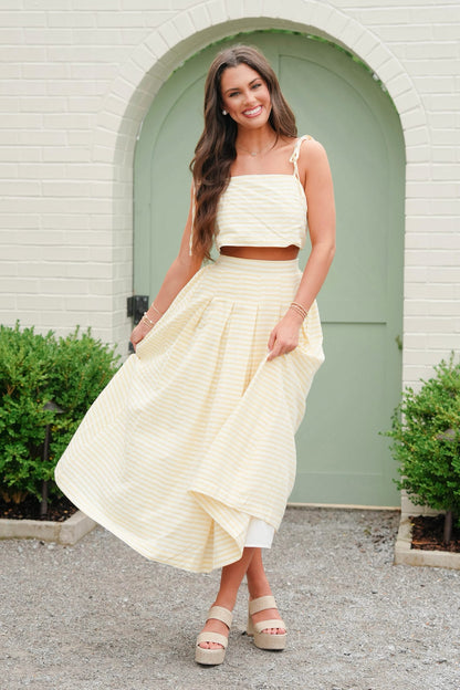 Classic Yellow Skirt