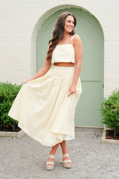 Classic Yellow Skirt