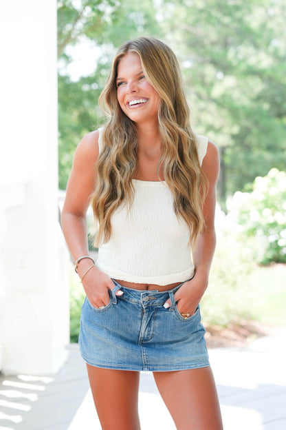 Floral Mystery Top