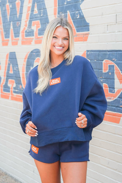 War Eagle Patch Sweatshirt