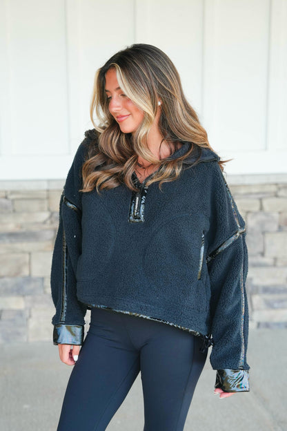FP Movement Mountain High Shine 1/2 Zip