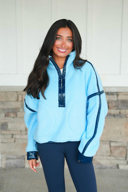 FP Movement Mountain High Shine 1/2 Zip