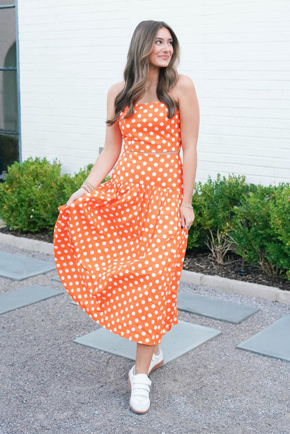 Sideline Style Polka Dot Top