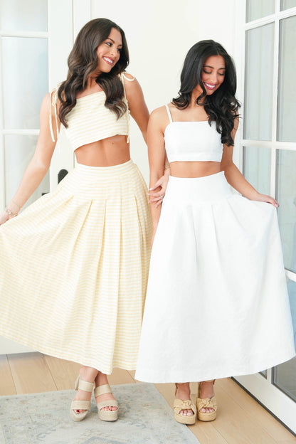 Classic Yellow Skirt