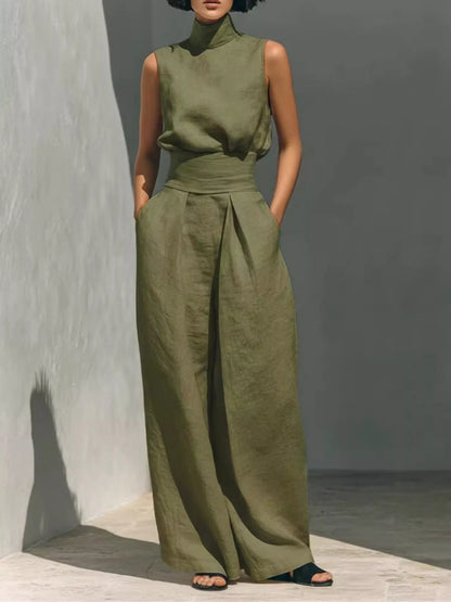Hazel Blues® |  Easy Does It Pants | Wide Leg Pants