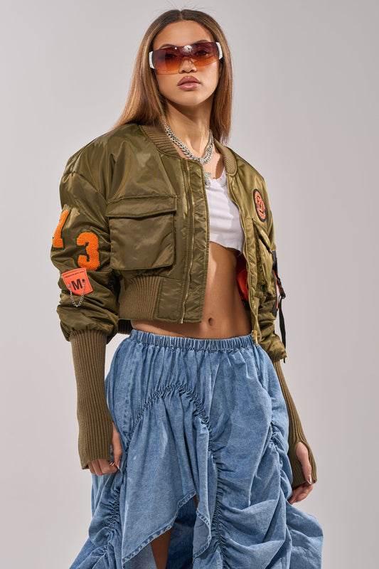ABOUT FACE PATCH BOMBER