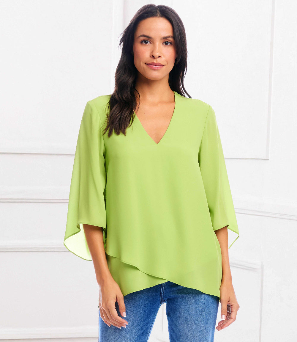 Bracelet Sleeve Asymmetric Top