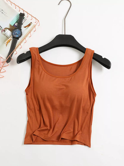 Hazel Blues® |  Seamless Modal Padded Tank