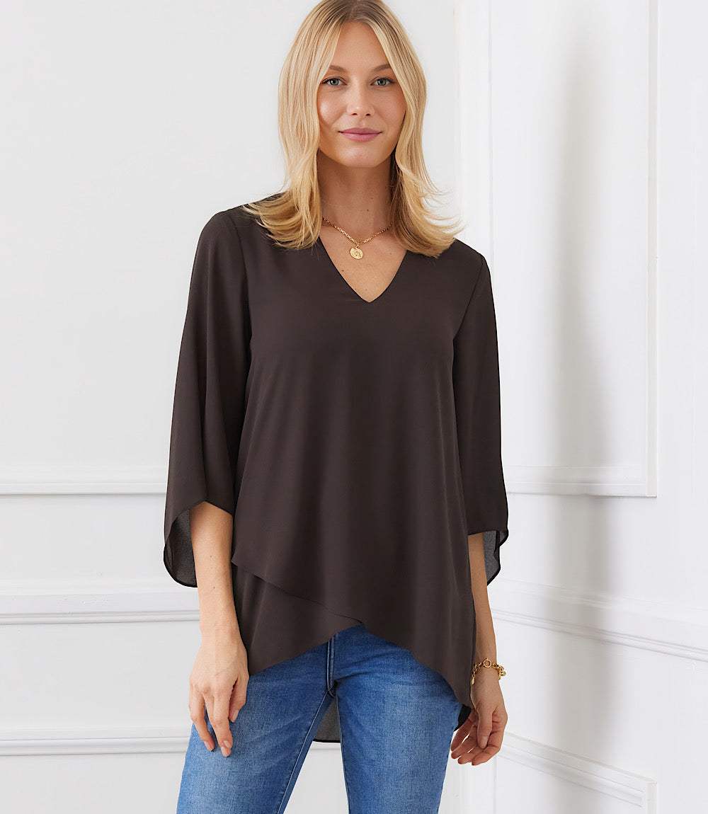 Bracelet Sleeve Asymmetric Top