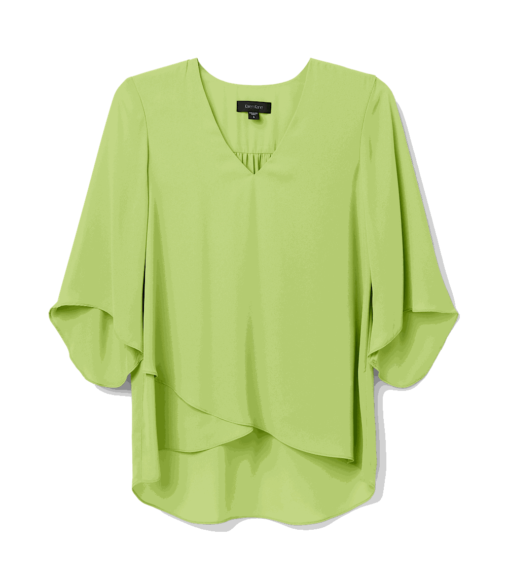 Bracelet Sleeve Asymmetric Top