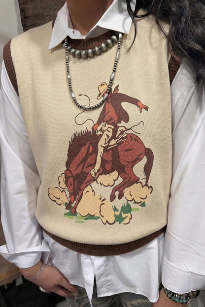 Hazel Blues® |  Cowgirl Charm Vest | Western Vest