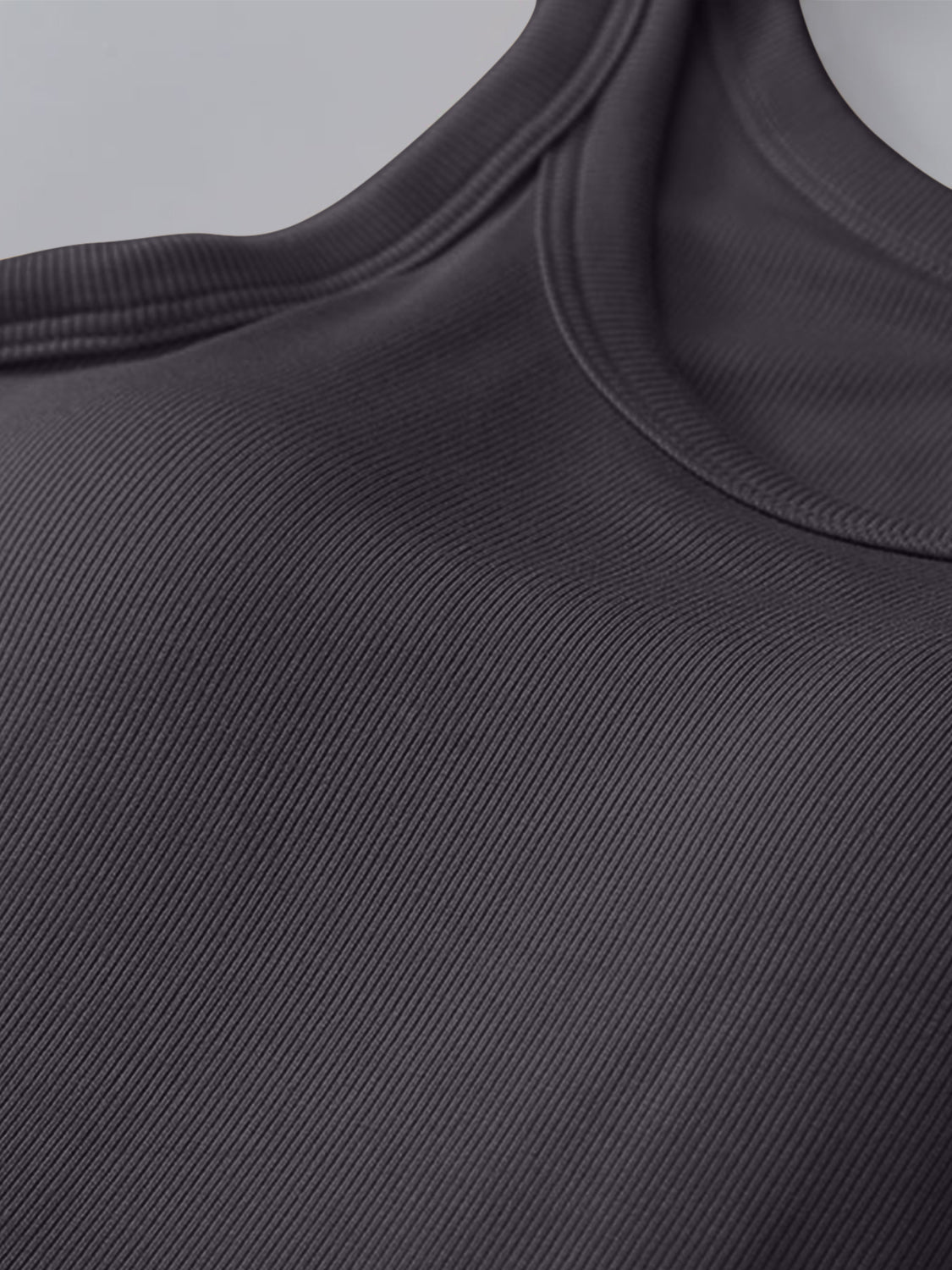 Hazel Blues® |  Round Neck Tank with Bra