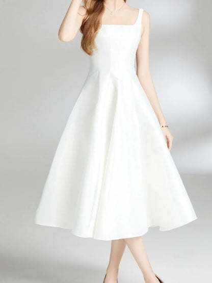 Hazel Blues® |  A-Line Silhouette Midi Sleeveless Dress