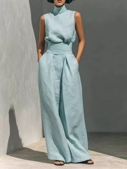 Hazel Blues® |  Easy Does It Pants | Wide Leg Pants