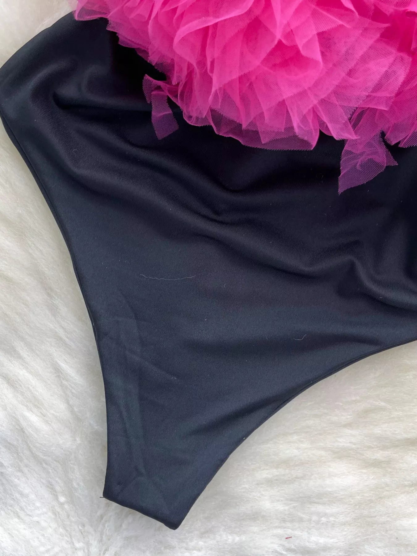 Hazel Blues® |  Ruffle Trim Sleeveless Bodysuit