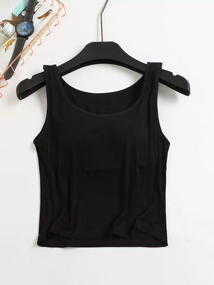 Hazel Blues® |  Seamless Modal Padded Tank