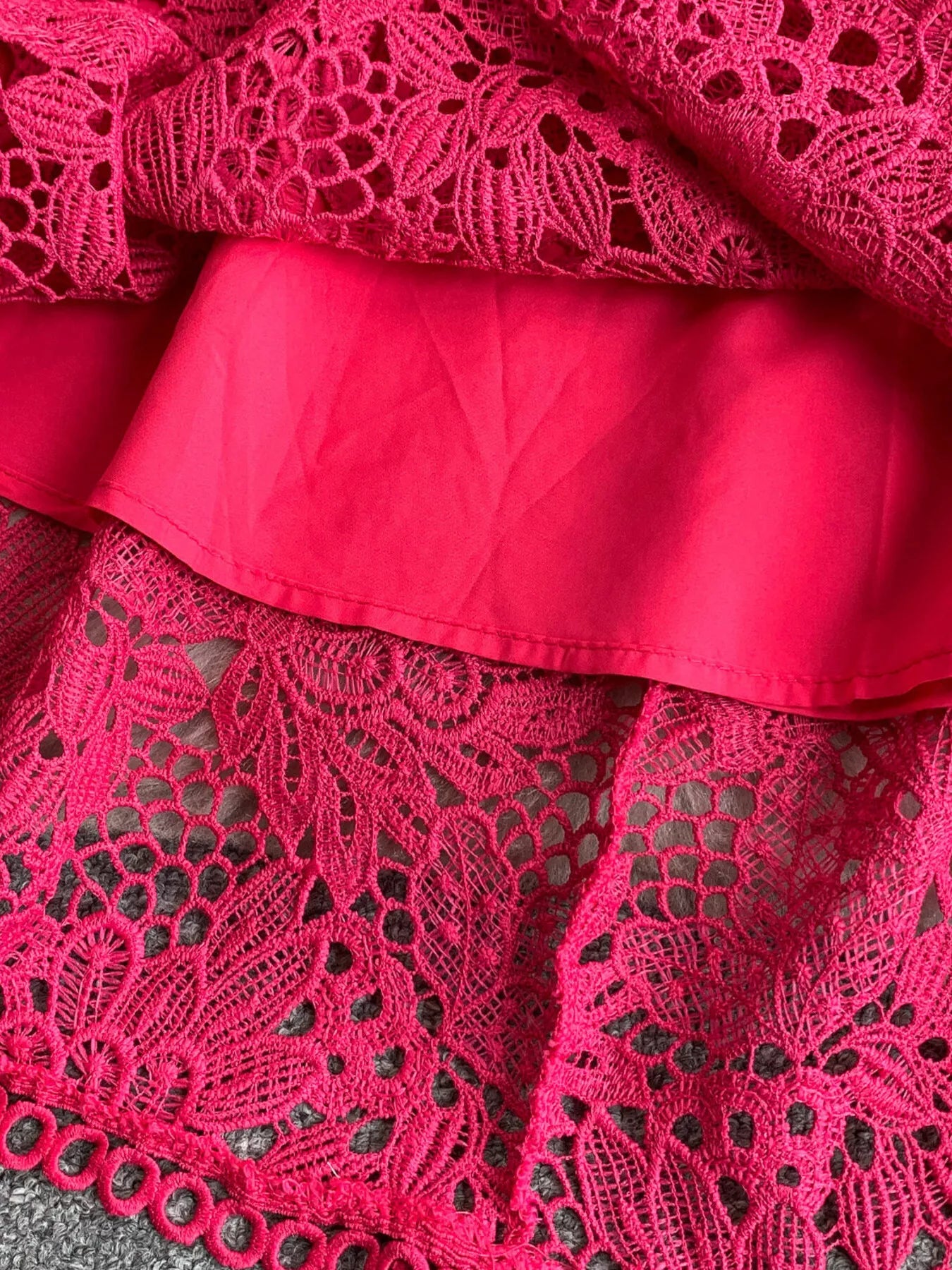 Hazel Blues® |  Lace Sleeveless A-Line Dress
