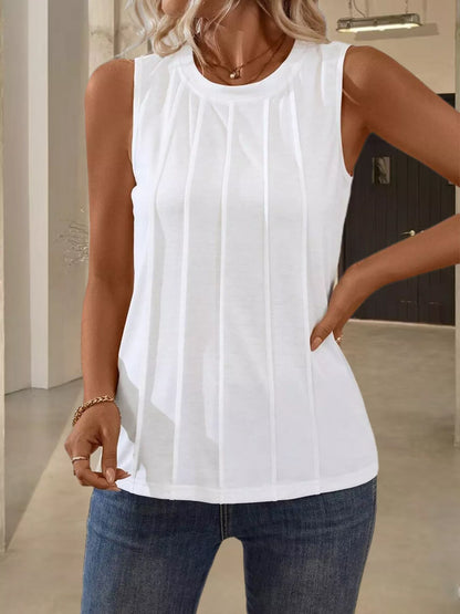 Hazel Blues® |  Round Neck Tank Top