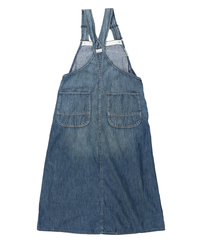 8oz Denim Jumper Skirt(LADIES)