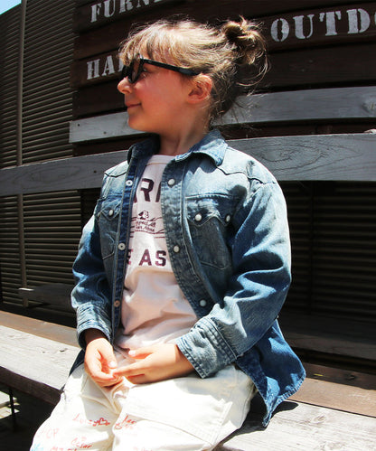 8oz Denim Western Shirt