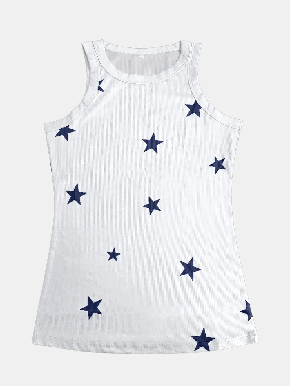 Hazel Blues® |  Star Round Neck Tank