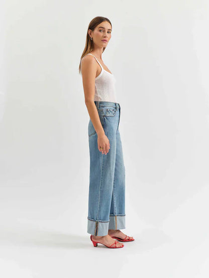 Daze Eastside Loose Cuff Jean