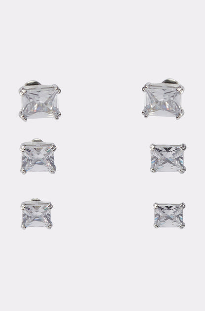 3 PACK STUD EARRING