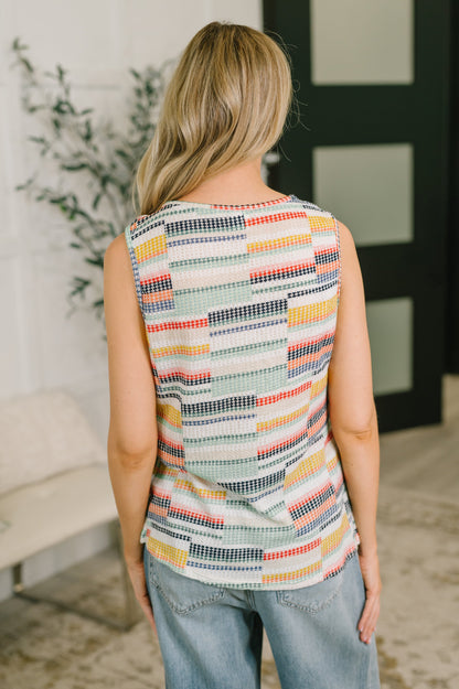 Hazel Blues® |  Do Ya Step V-Neck Tank