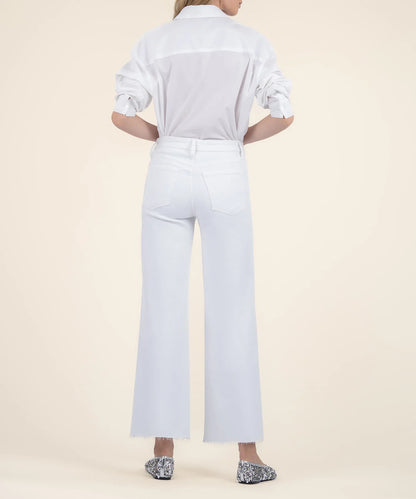 Kut Meg High Rise Fab AB Wide Leg Jean